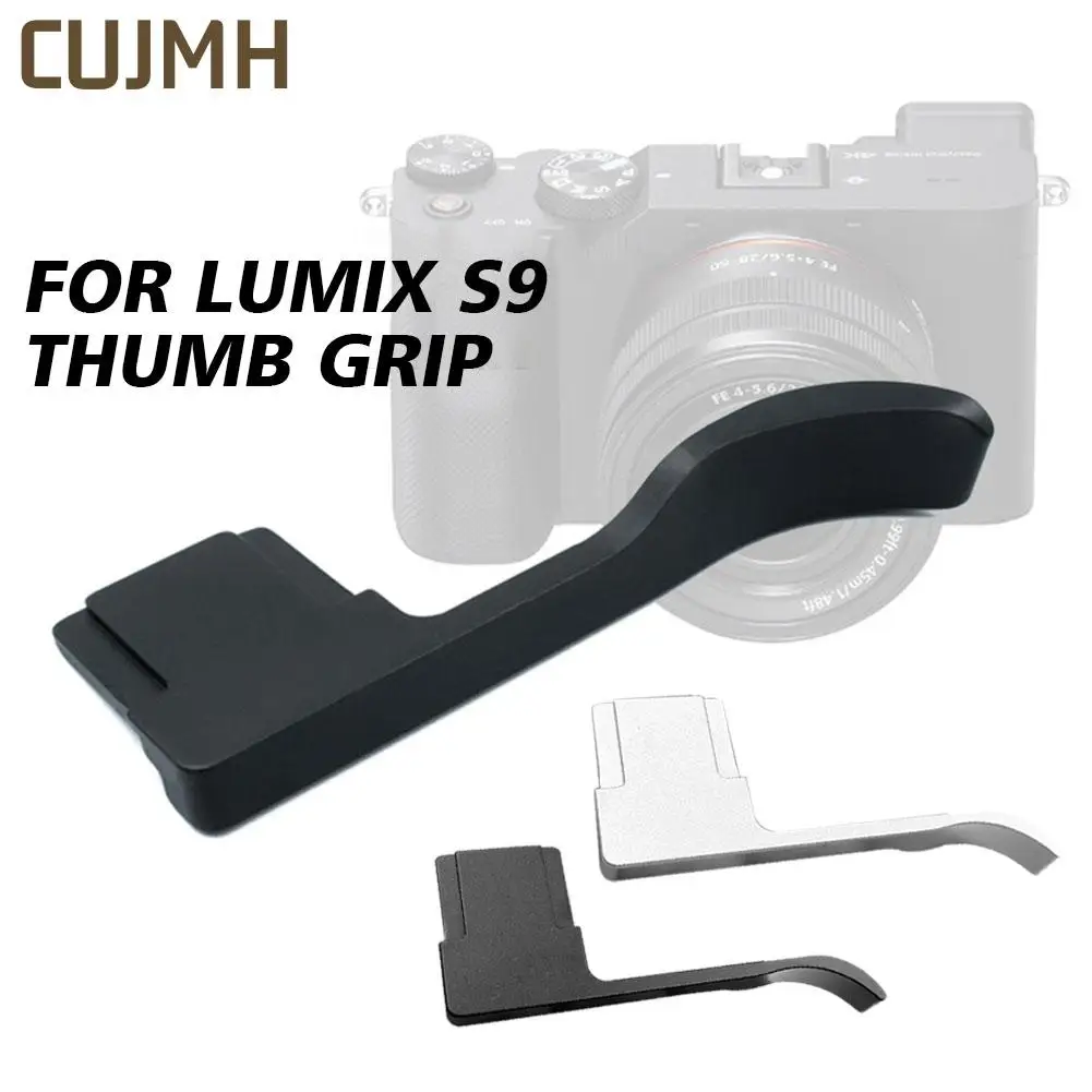 Empuñadura de pulgar hacia arriba de aleación de aluminio para accesorios Lumix S9, protección de montaje para cámara Digital para cámara clásica, zapata fría X5V5