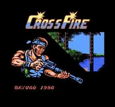 Tarjeta de juego Cross Fire de 60 pines, región gratuita para reproductor de videojuegos de 8 bits