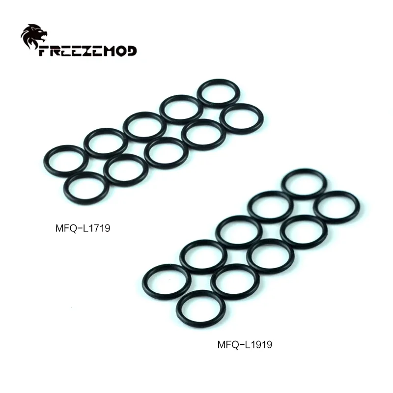 FREEZEMOD-anillo de sellado de refrigeración por agua para conector de tubería dura OD14mm/OD16mm, junta tórica de sellado integrada, Material de goma, 10 unids/set - imagen 2