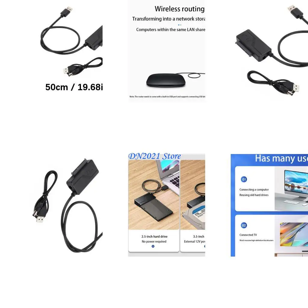 F3KE Altos actuaciones Sataiii Converters USB3.0 interfaces para 2.5 3.5 pulgadas HDD SSDS Drive