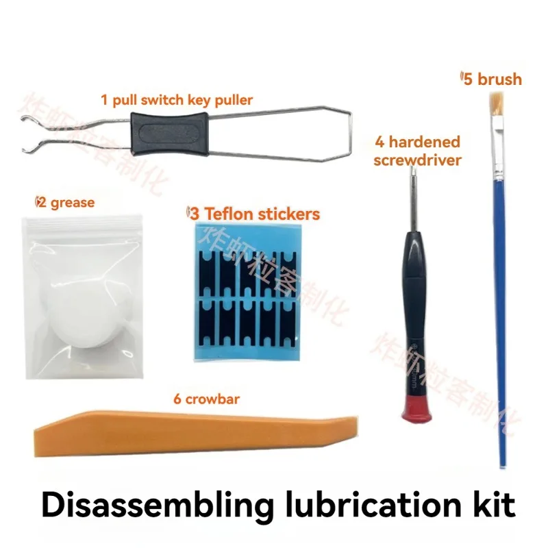 Paquete de sonido Wooting60V2 60HEV2, Kit de sonido personalizado con almohadilla de interruptor IXPE de espuma tipo sándwich PORON para accesorios de teclado mecánico - imagen 3