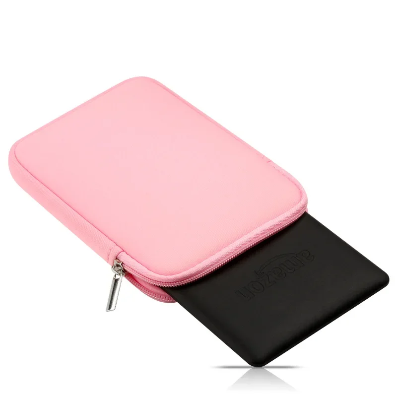 Funda de 15,5x18,5 cm para kobo libra H2O para libra 2 para libra 7 pulgadas bolsa con cremallera para ereader de manga suave - imagen 3