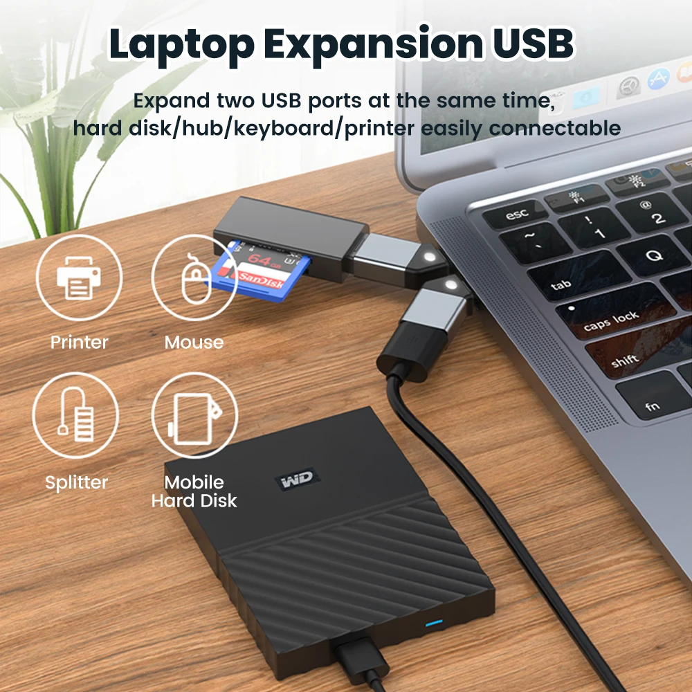 Adaptador tipo C a USB 3,0 45 ángulo abierto USB hembra a tipo C convertidor macho para teléfono lector de tarjetas de ordenador portátil transferencia de datos de disco U - imagen 5