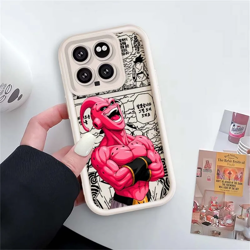 D-Dragon Ball funda fresca de dibujos animados para Xiaomi Mi 17 15 14 13 12 14T 13T Pro Max Lite funda de teléfono con escalera ocular - imagen 4