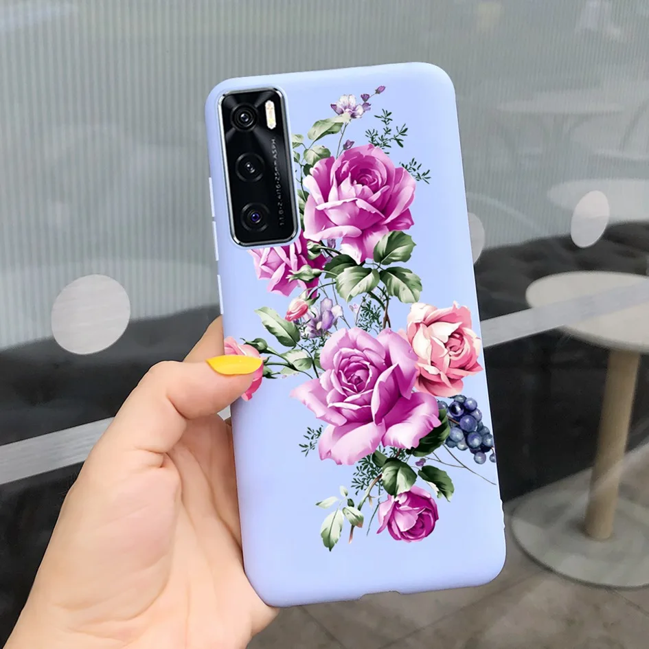 Para Vivo V20 SE funda para Vivo V20 V20SE funda de teléfono para Vivo V2022 V2023 V2025 V2024 V2040 parachoques a prueba de golpes fundas de silicona suaves - imagen 4