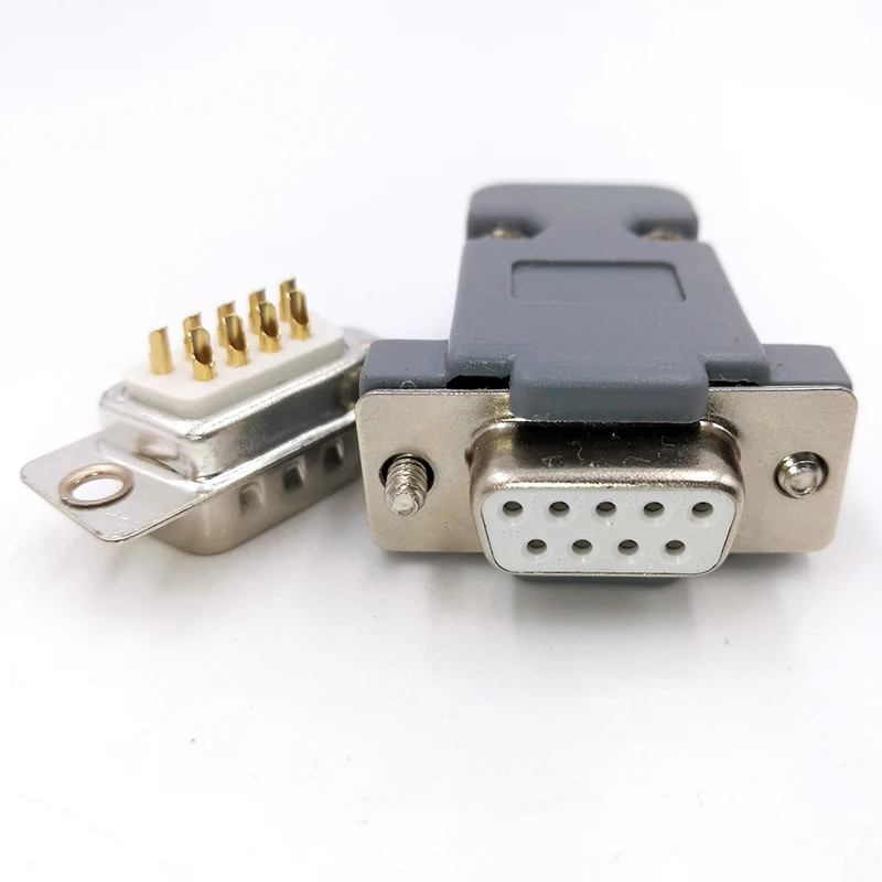 Conector DB9 d-sub, adaptador de 9 pines, macho, hembra, DP9 - imagen 4