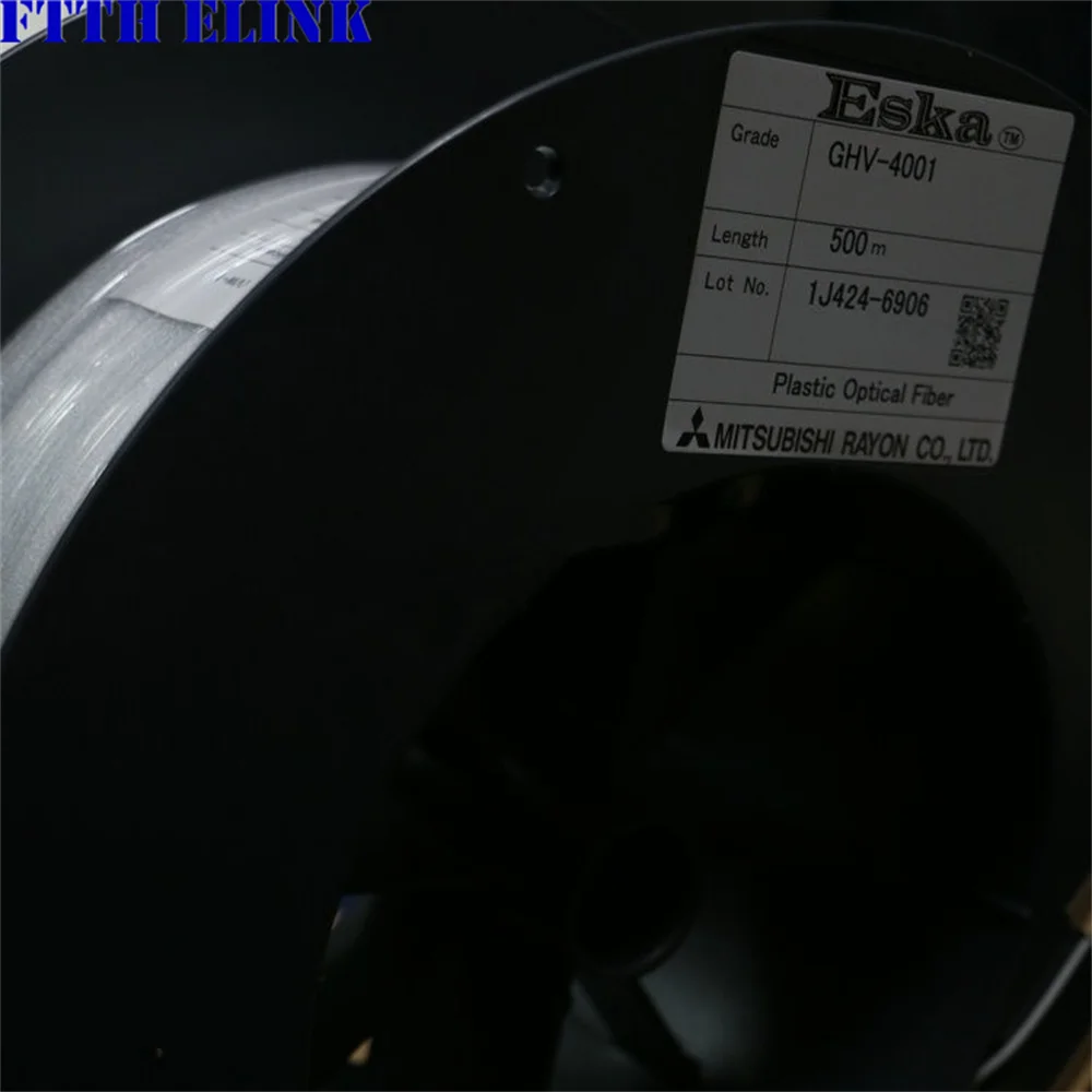 Cable fibra óptica POF 1,0 mm – 10/30/50 m simplex/duplex importada - imagen 5