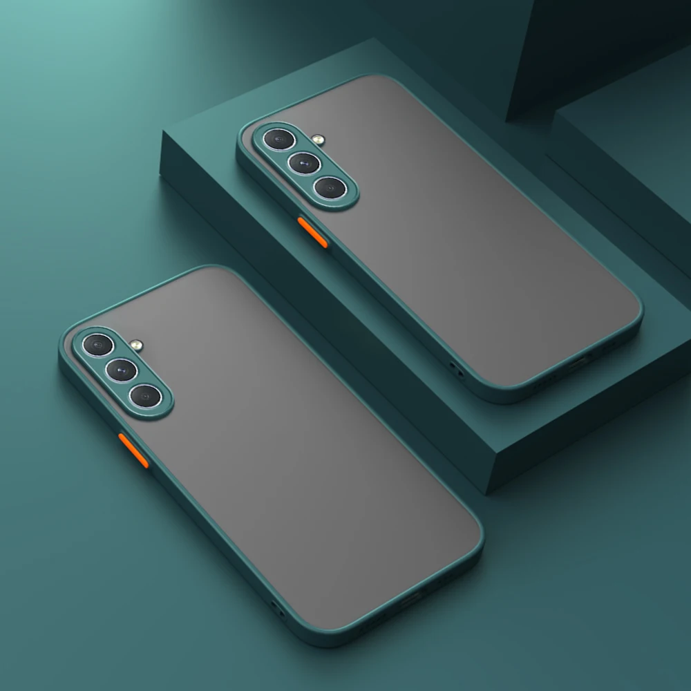 Para Samsung A15 A25 A35 A55 funda protectora de cámara armadura anticaída para Samsung Galaxy A15 A25 A35 A55 5G funda de teléfono Fundas - imagen 4