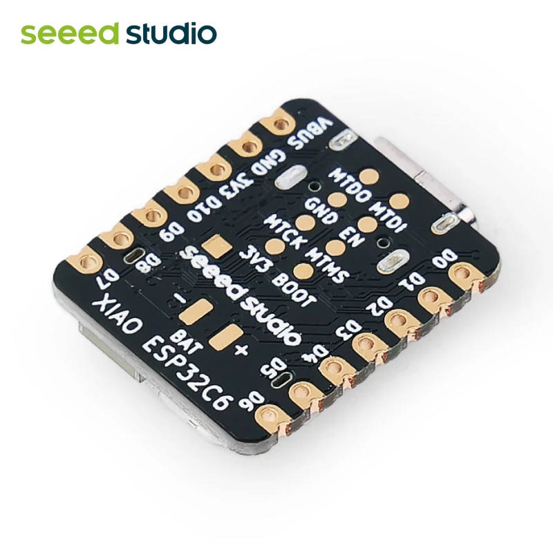Mini placa de desarrollo ESP32C6 XIAO esp32 c6-2.4 GHz WiFi6,BlE5.3, hilo Zigbee (802.15.4)ESP Rain Maker, AWS IoT, Microsoft Azure - imagen 4