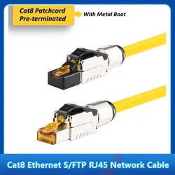 Cable Ethernet Cat 8 S/FTP RJ45 para PC, router y PS5