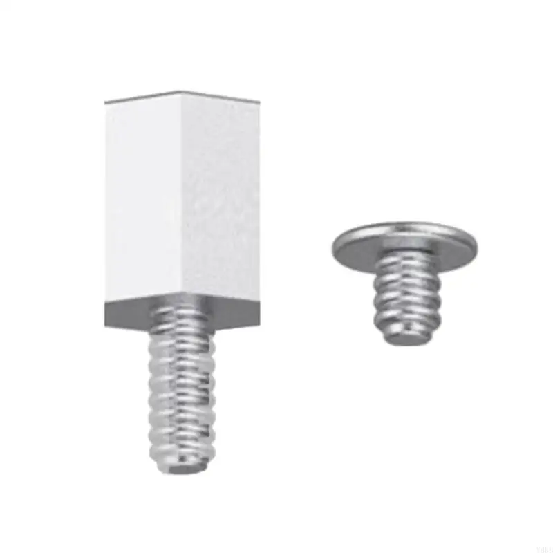 Y88B M.2 instalación SSD M.2 Tornillos montaje SSD compatibles para placas para computadora portátil M.2 Hebilla M.2 - imagen 4