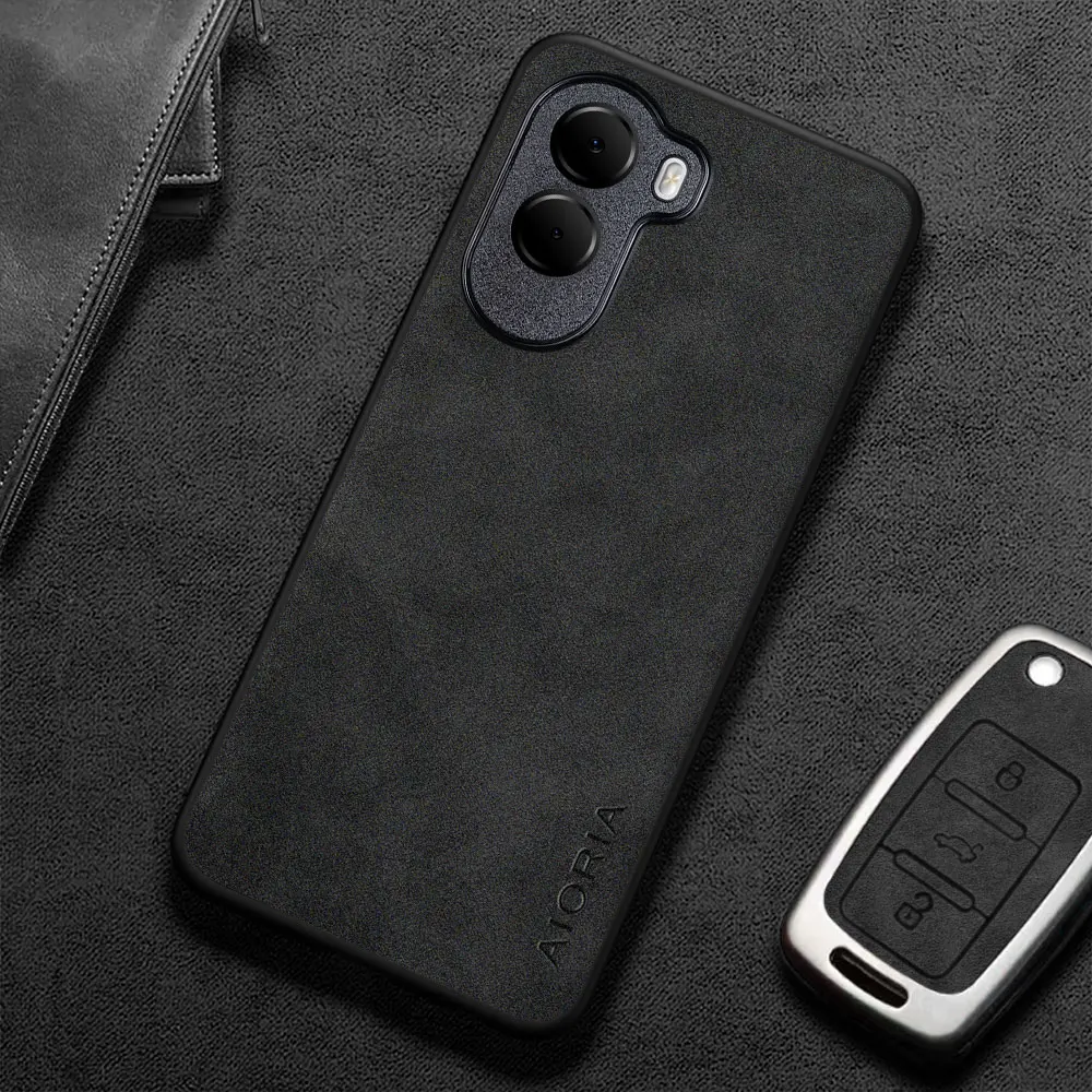 Para POCO M7 4G funda Capa moderna y elegante funda de teléfono de cuero PU Premium para POCO M7 Pro 5G coque funda - imagen 5