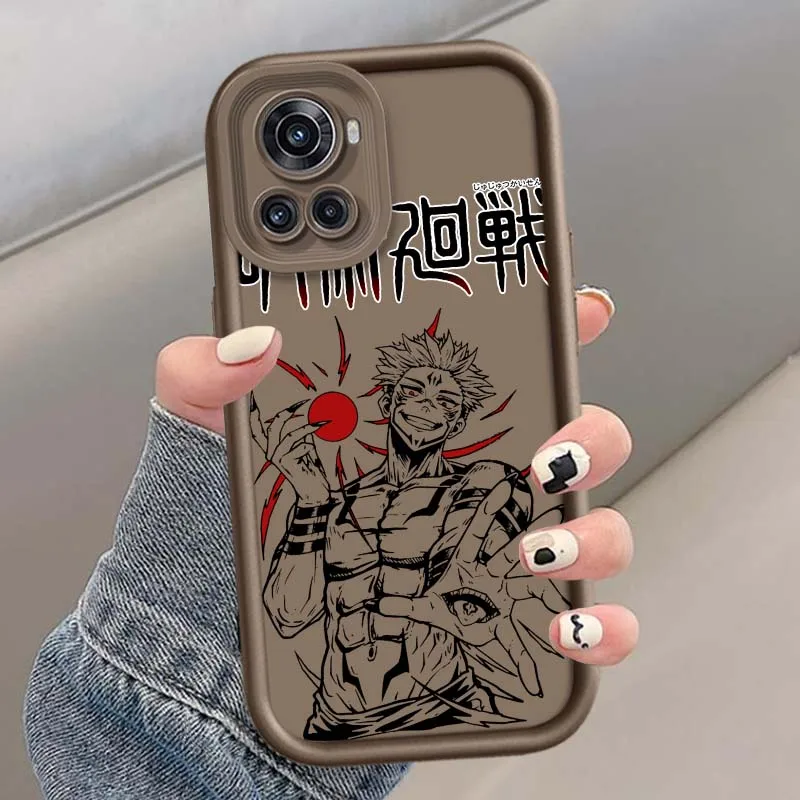 Jujutsu Kaisen Cool para Oneplus Nord 4 2T N20 CE4 CE2 ACE 3 3V Oneplus 11R 10T 11 8T 9R Shell ojo escalera funda de teléfono - imagen 5
