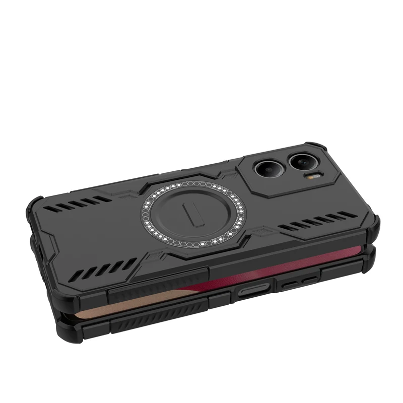 Funda de teléfono con disipación de calor para Motorola Moto G05 4G, pieza de atracción magnética para Moto G15 4G чехол, funda para Moto G75 5G