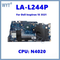 Dell Inspiron 15 3521 – Placa Base LA-L244P con CPU N4020