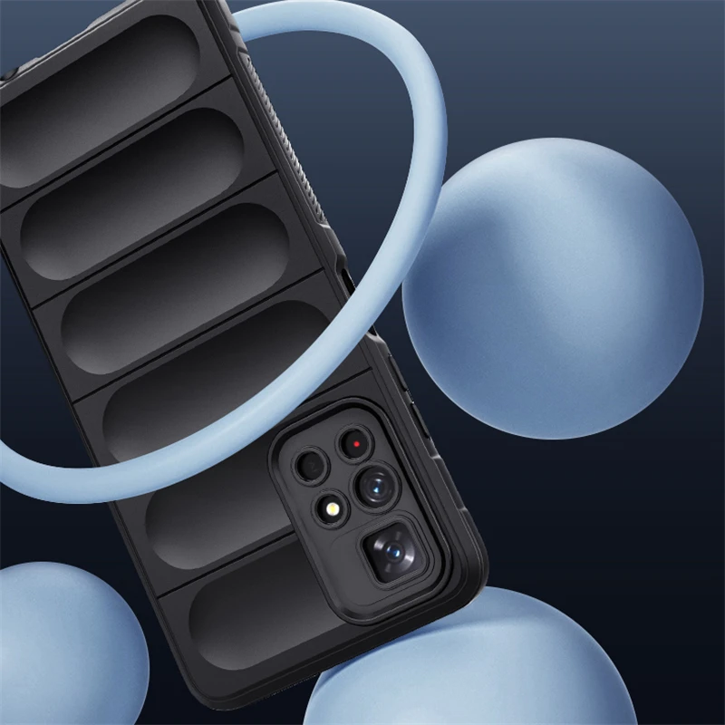 Funda protectora de silicona para Xiaomi Redmi Note 11, carcasa anticaída de TPU para Redmi Note 12 Pro Plus 11 Pro 11S 10S 10 - imagen 4