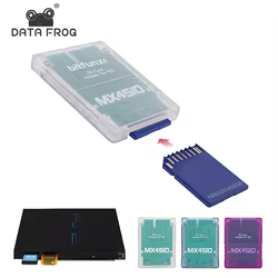 Adaptador de tarjeta SD TF MX4SIO SIO2SD de mayor compatibilidad Data Frog para consolas PS2 SONY Playstation 2