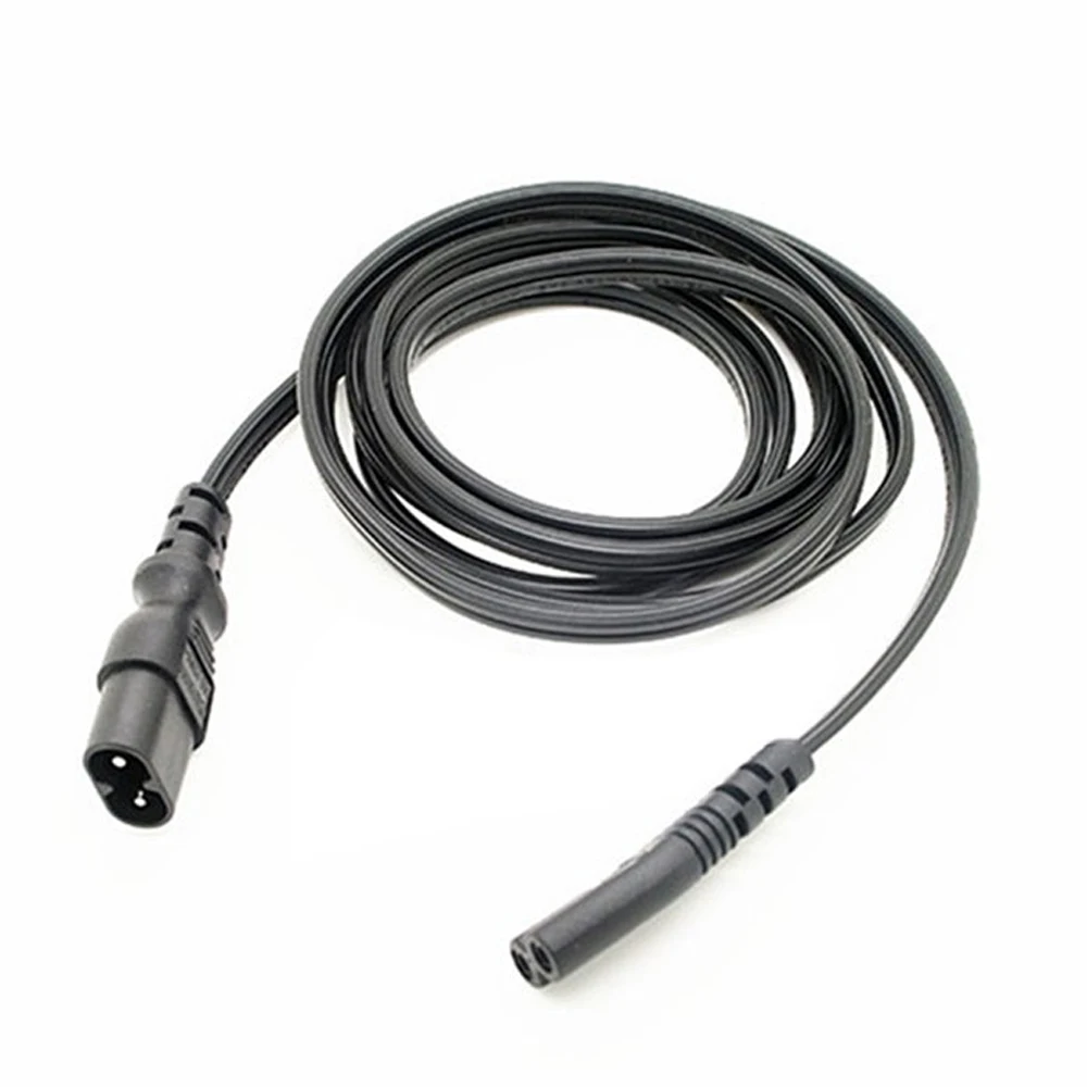 IEC 60320 C-8 a C-7 Cable adaptador de fuente de alimentación de extensión macho a hembra 6 pies 1,8 m enchufe de receptáculo principal - imagen 4