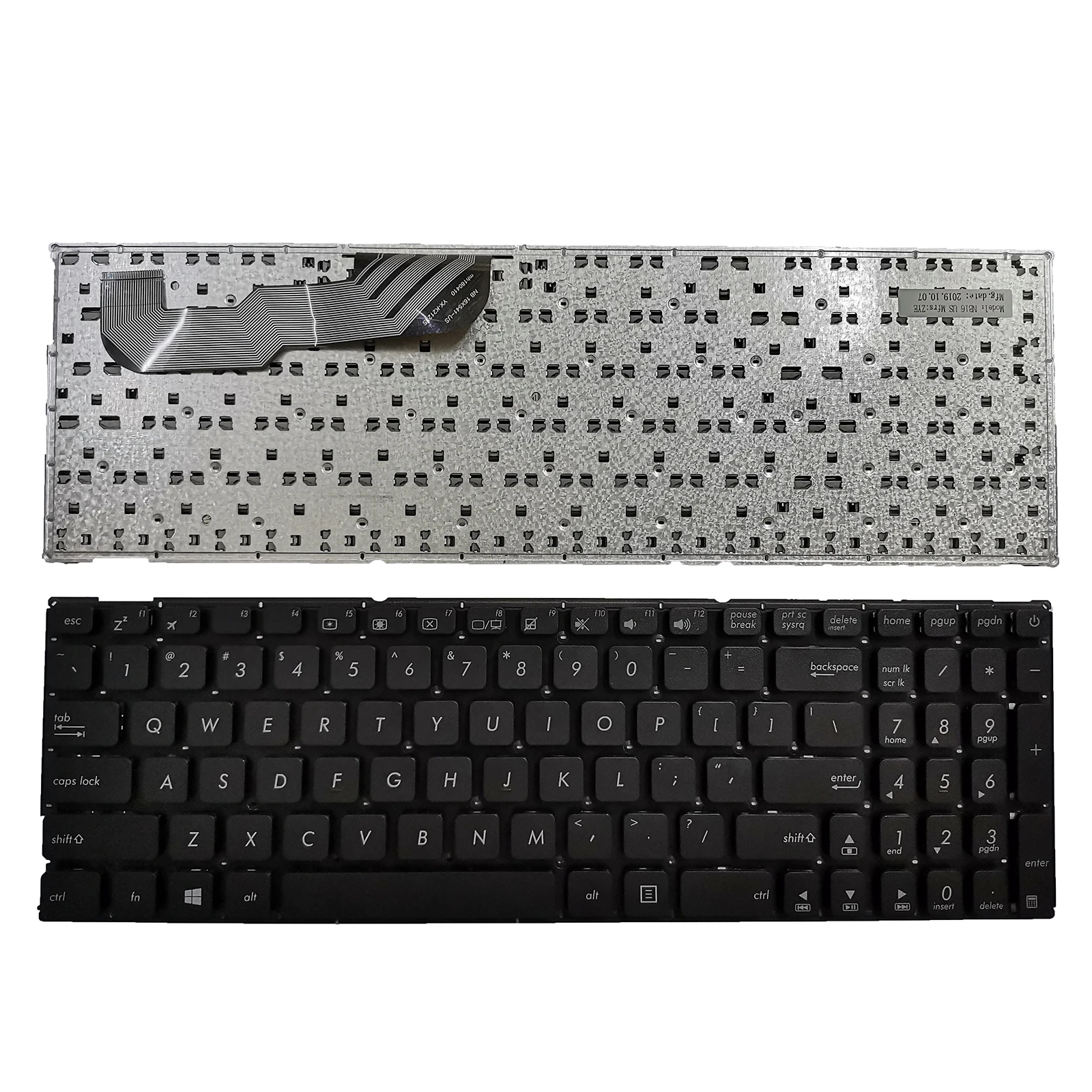 Teclado de EE. UU. Para Asus X541N, X541NA, X541NC, X541S, X541SA, X541SC, X541U, X541UA, X541UAK