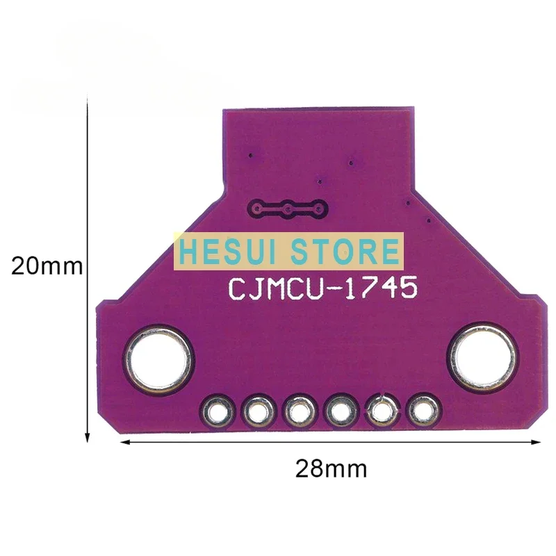 MCU-1745 BH1745NUC sensor de Color Digital sensor de detección RGB módulo óptico ambiental - imagen 5