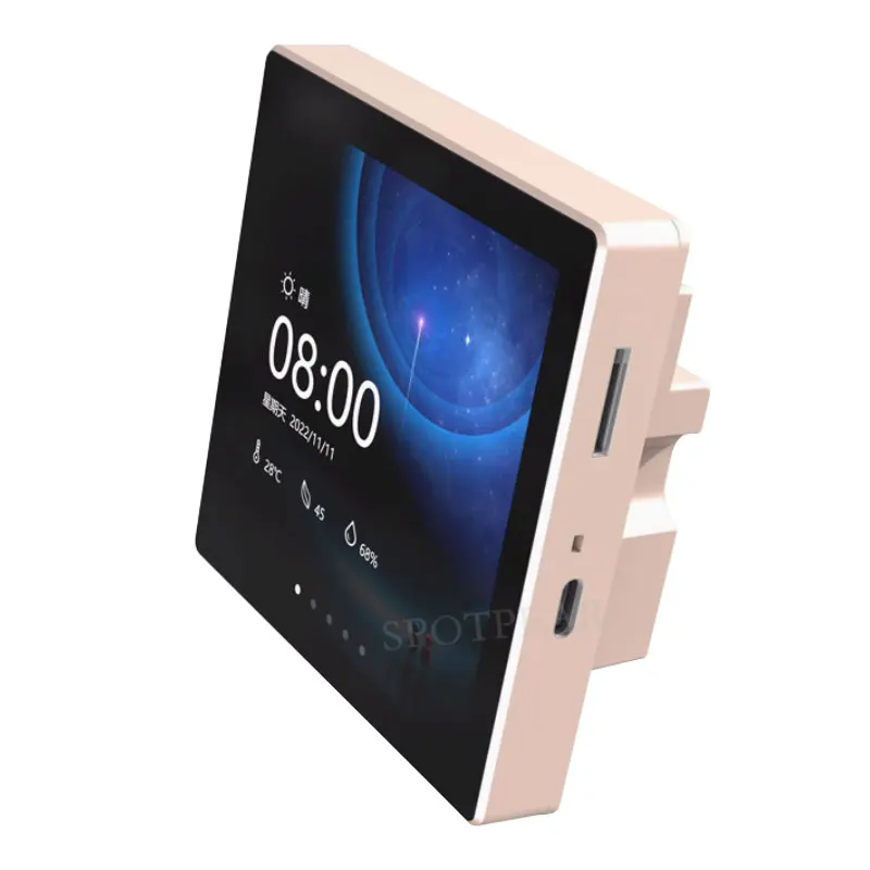 Placa de desarrollo de ESP32-S3, pantalla táctil LCD de 4 pulgadas, 480x480, RS485 /SHT20 /Relé para Arduino LVGL 86 TVbox