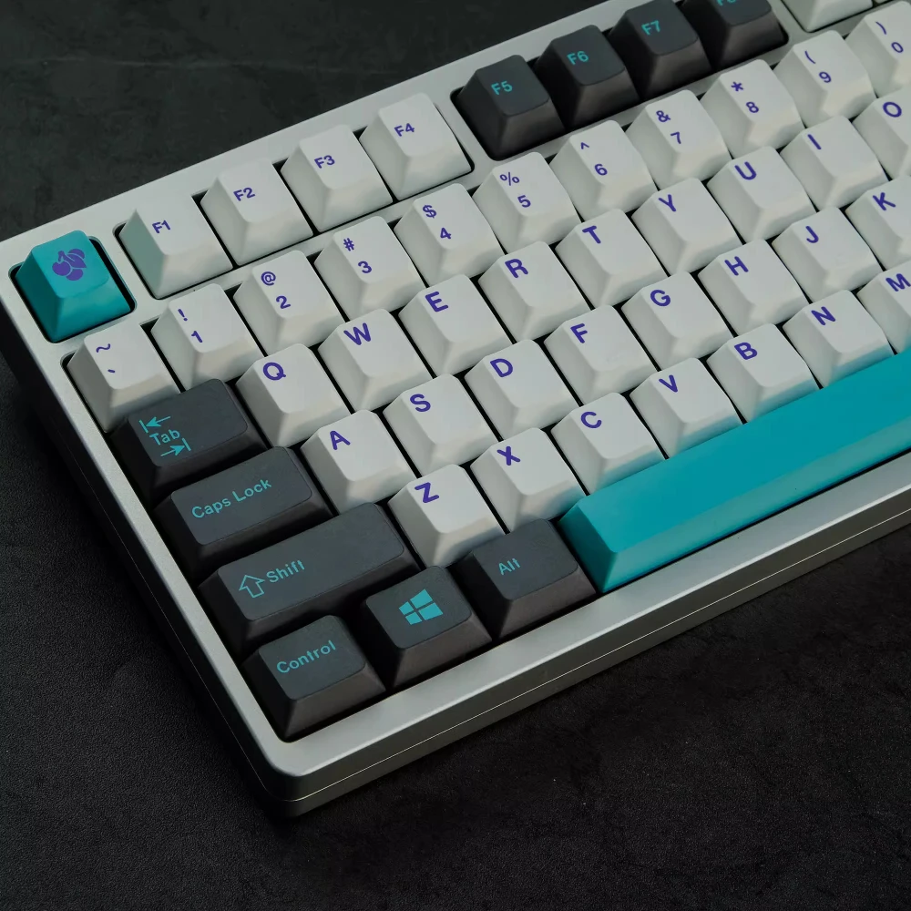 Teclas Hyper Fuse de 123 teclas, perfil de cereza, teclas de sublimación de tinte PBT para teclas de teclado mecánico MX Switch - imagen 5