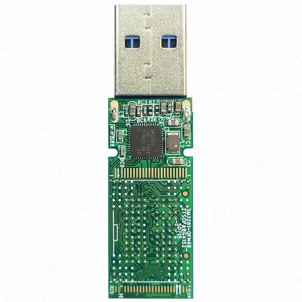 SM3281AB U Disk PCB Controller, placa de Control principal PCBA para NAND Flash USB3.0, doble Chip BGA132 BGA152, bricolaje, nuevo, 100% - imagen 2