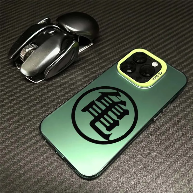Funda con logotipo de Anime d-dragon Ball para iPhone 17 16 15 14 13 12 11 Air Pro Max Plus Mini, funda plateada colorida para teléfono - imagen 5