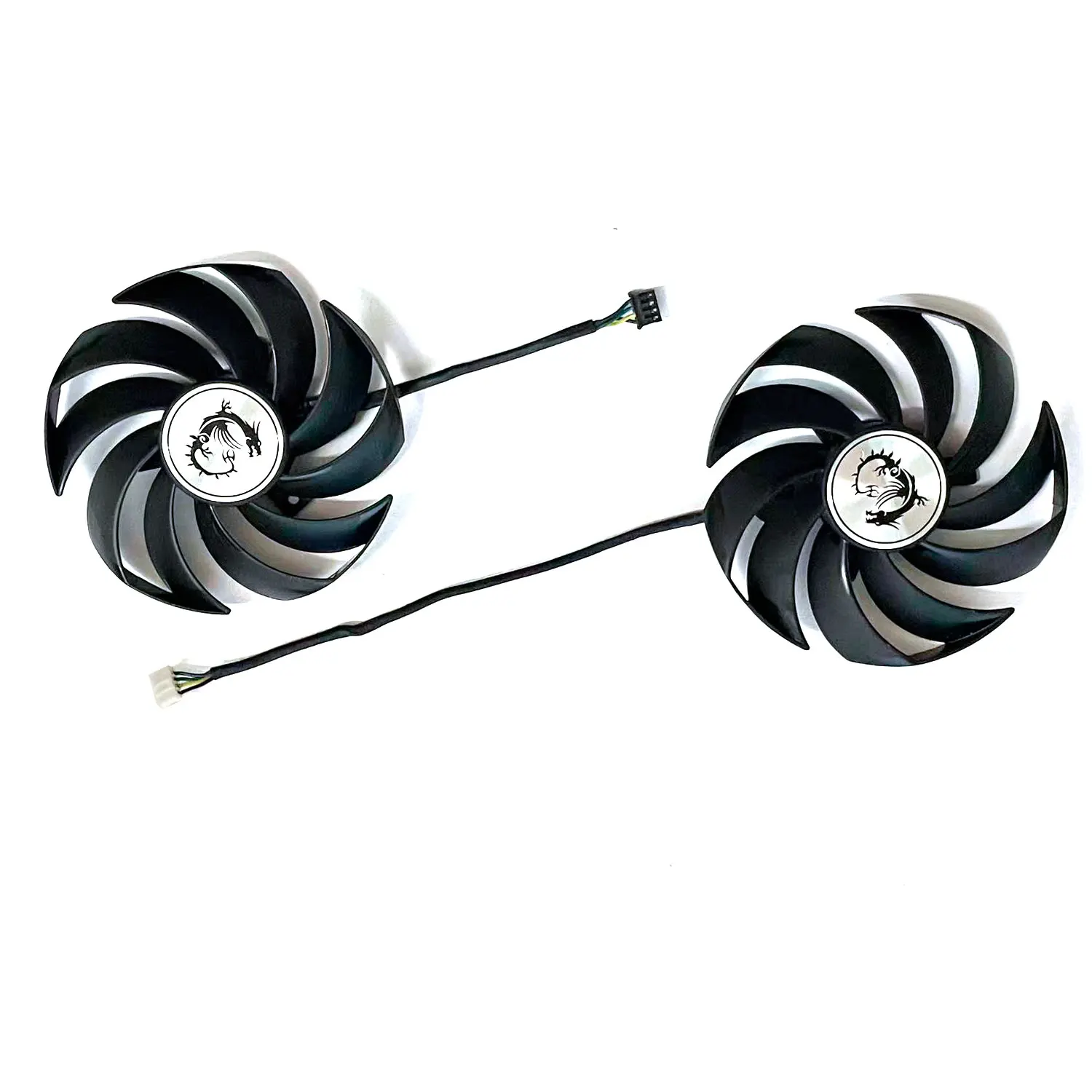 Nuevo ventilador GPU 95MM 4PIN PLD10010S12HH RTX3060 Ti para MSI Radeon RX 6700 XT Gaming X GeForce RTX 3060 ventilador enfriador de tarjeta gráfica - imagen 2