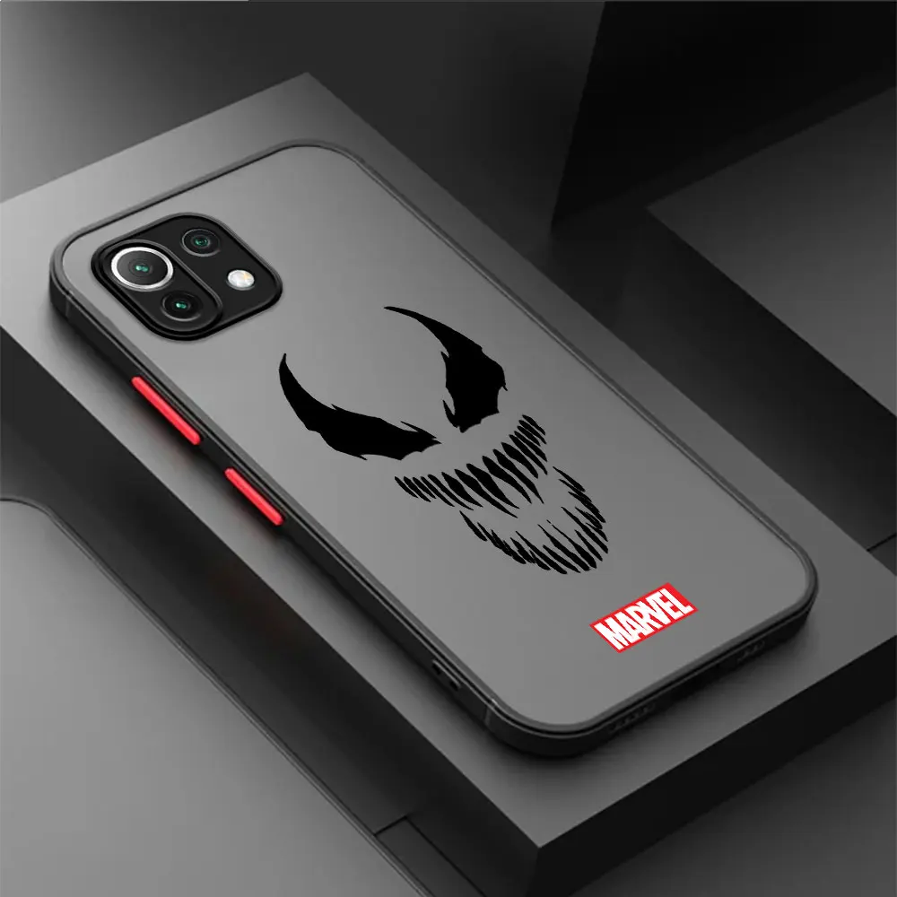 Funda de teléfono para Xiaomi Mi 9T 11 Lite 12 13 Pro 11T 12T Pro 12T 10T 13 Lite 9T Pro PC duro Marvel vengadores héroe Logo cubierta suave - imagen 3