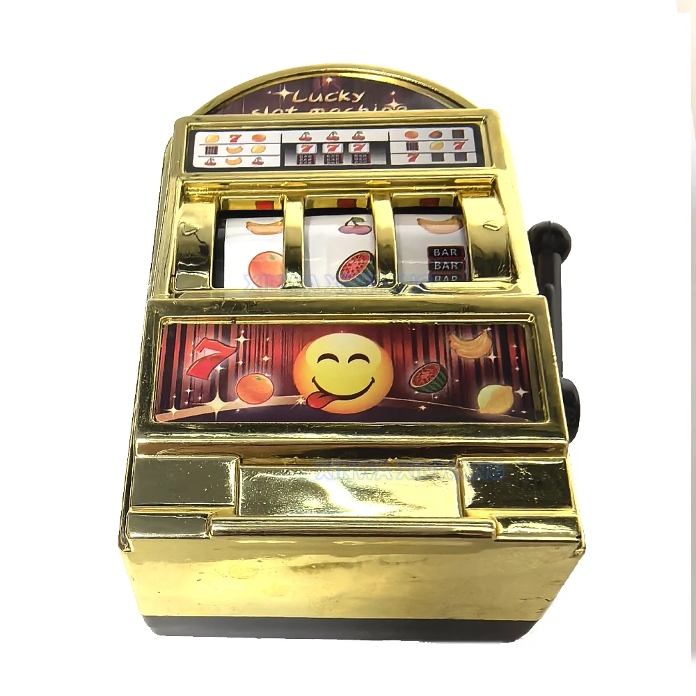 Mini Lucky Jackpot 777, máquina de juego con ranura para frutas, juguete Arcade, expendedora para diversión, regalo de cumpleaños, bromas divertidas, fiesta, 1 unidad - imagen 3