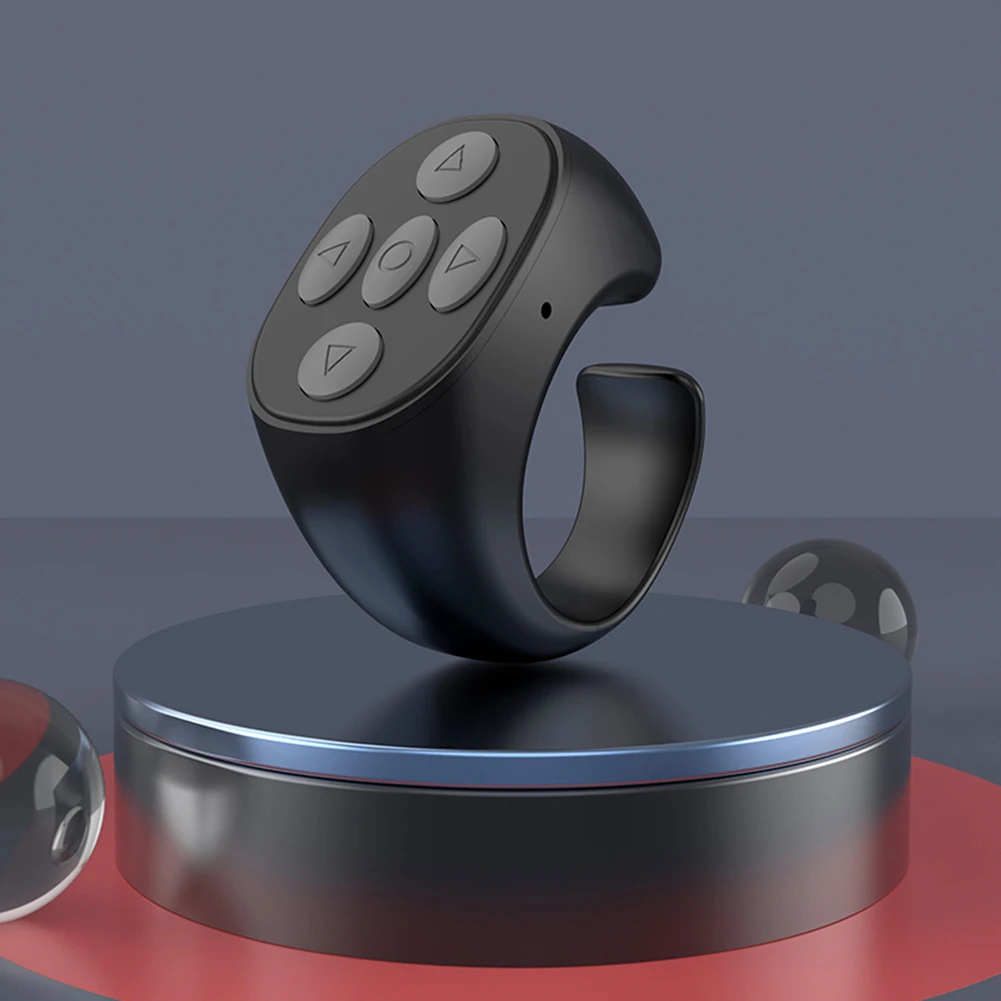 Mando Bluetooth TikTok - Diseño ergonómico del anillo
