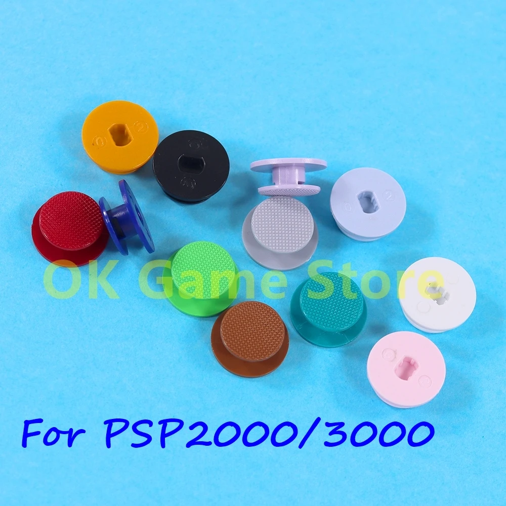 10 Uds. Tapa de Joystick analógico 3D colorida para PSP 2000 / PSP 3000 reemplazo del controlador de juego del botón de cubierta - imagen 4