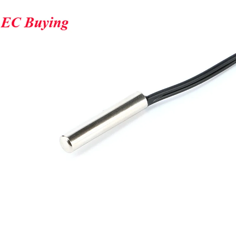 100 uds/1 unidad NTC sonda impermeable cable termistor epoxi de precisión Sensor de temperatura B3950 3435 1% 10K 1M 100cm 1000mm - imagen 3