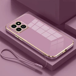 Funda Silicona Premium Honor 200 – Cuadrada Platino Antigolpes