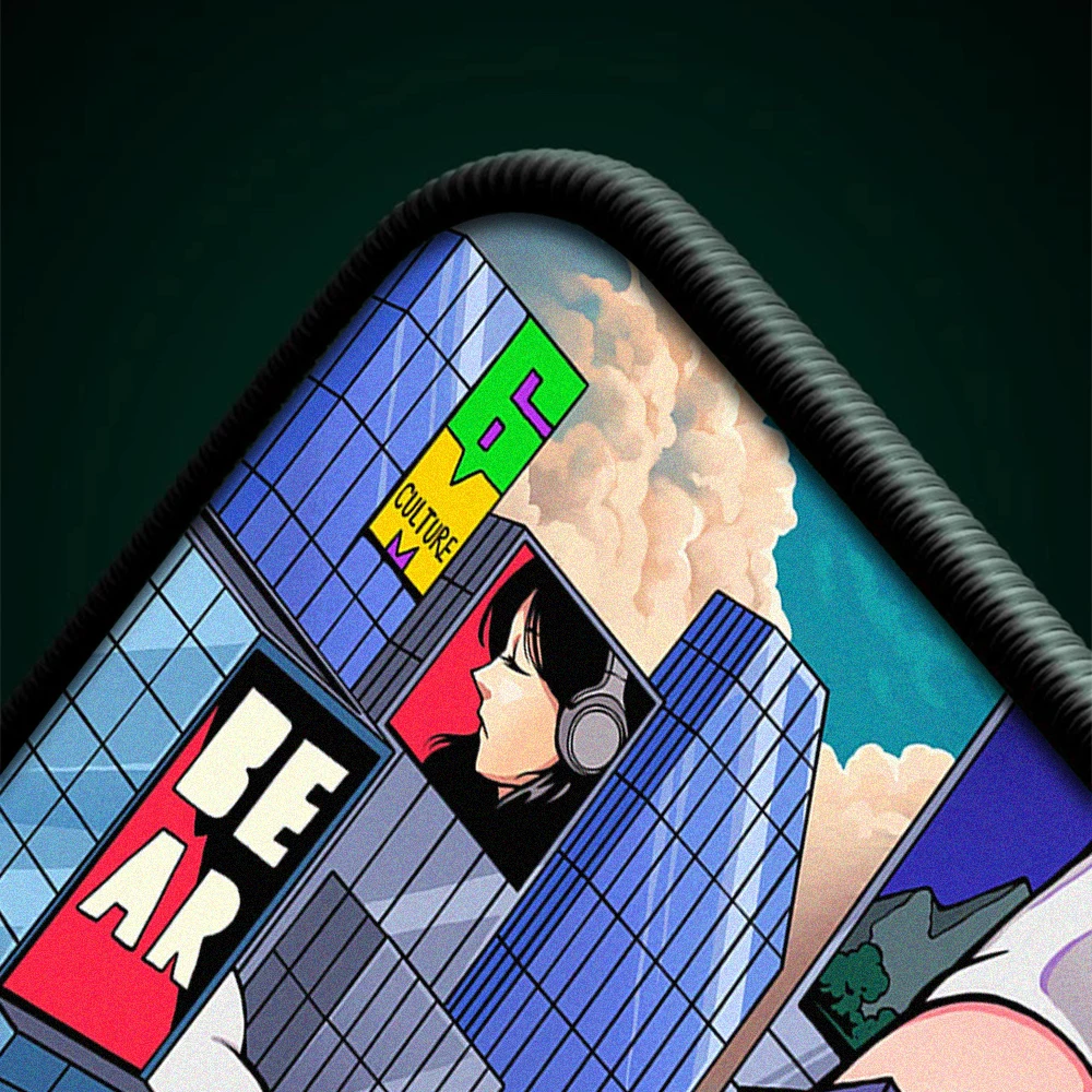 Alfombrilla de ratón impermeable Premium E-Sports, alfombrilla de ratón para juegos, alfombrilla de ratón de Anime, alfombrilla de teclado de ordenador de equilibrio, alfombrilla de escritorio profesional para jugadores - imagen 5