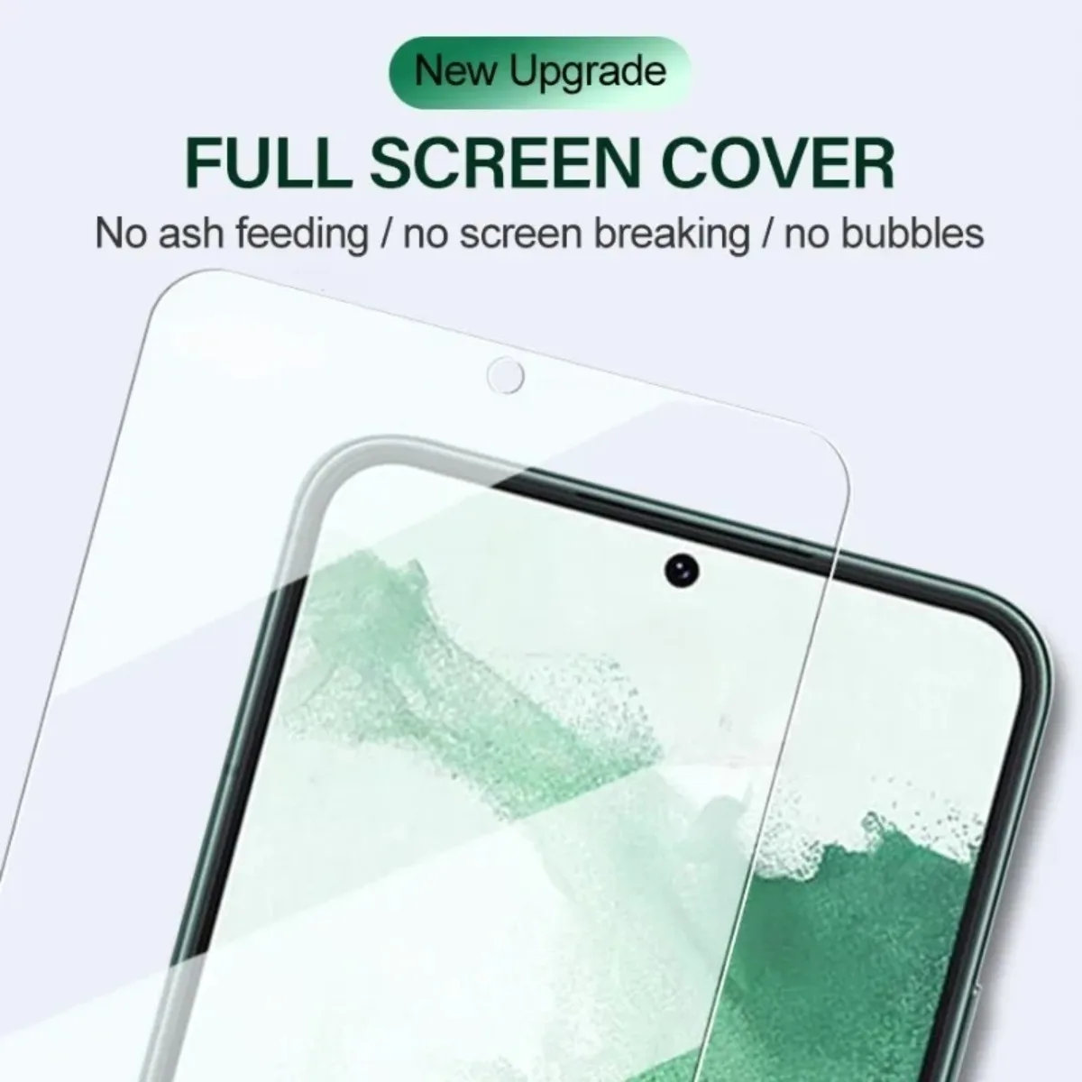 Protector de pantalla de vidrio templado para Samsung Galaxy, desbloqueo de huella dactilar, S21, S22, S23 Plus, S24 Ultra, S20 FE, 2 unidades - imagen 3