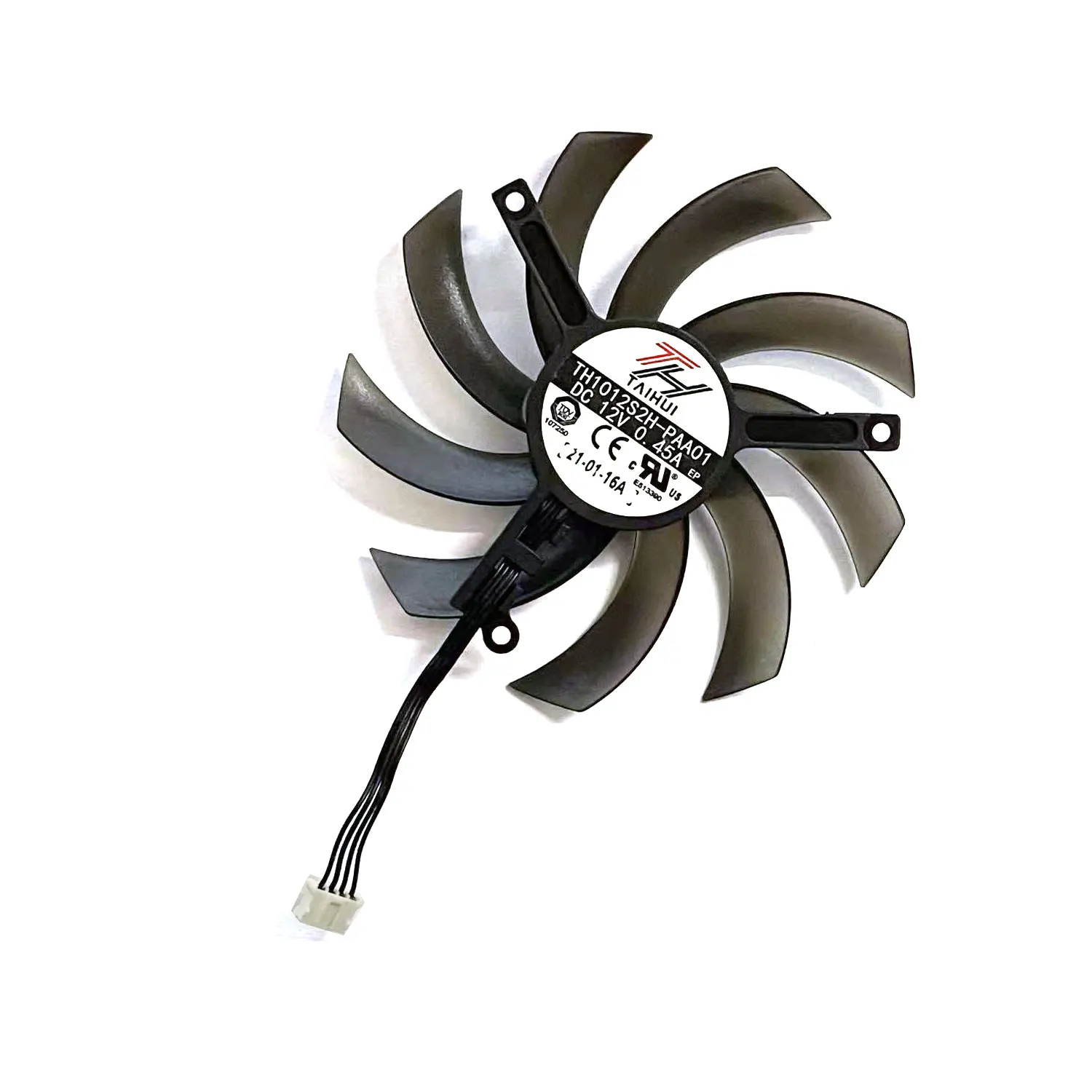 Ventilador Original 95MM 4PIN TH1012S2H-PAA01 GTX1660 StormX OC GPU adecuado para PALIT GTX 1660 Ti 1660 SUPER 1660 1650 StormX OC - imagen 3