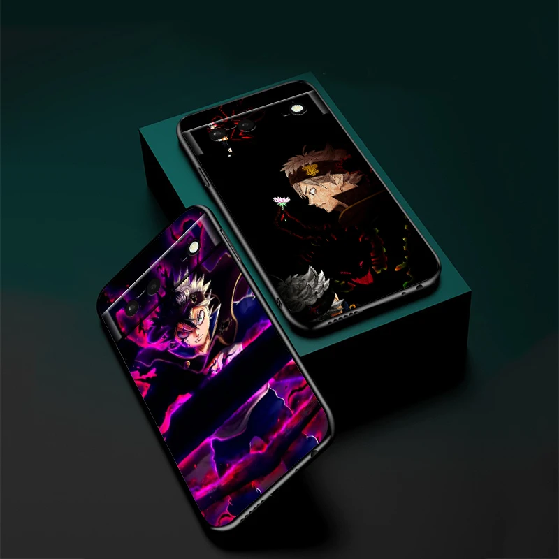 Funda de teléfono Black Clover Asta para Google Pixel 9, 8, 7 Pro, 6 Pro, 6A, 5A, 5, 4, 4A, XL, 5G - imagen 4