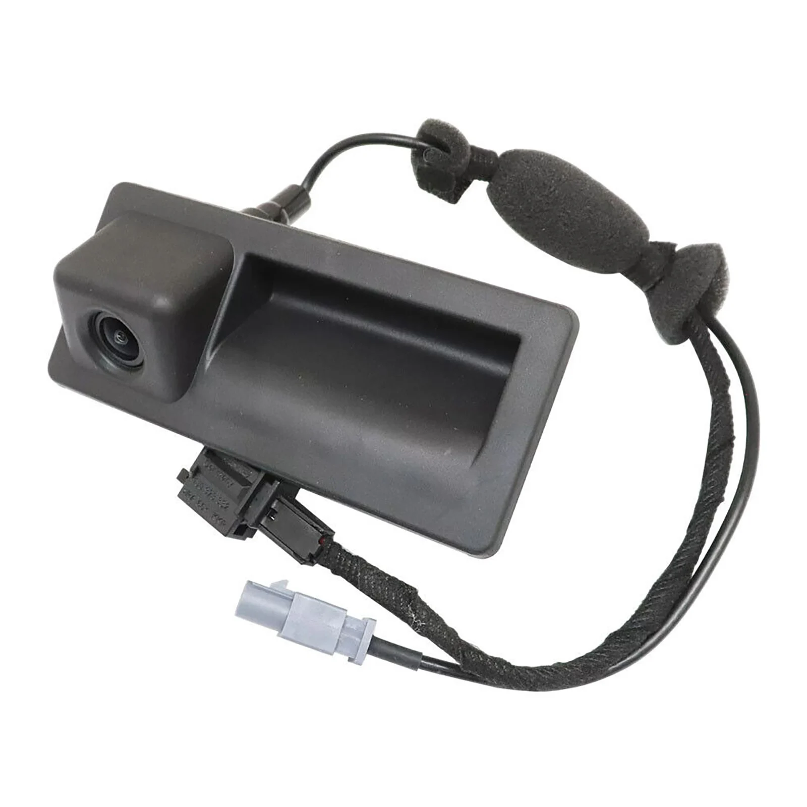 1 unidad de cámara de marcha atrás con interruptor de maletero de vehículo 5N 0827566 Pieza de repuesto AL 5N0 827 566 AG para VW Tiguan, accesorio para coche Audi S3 A3 - imagen 2