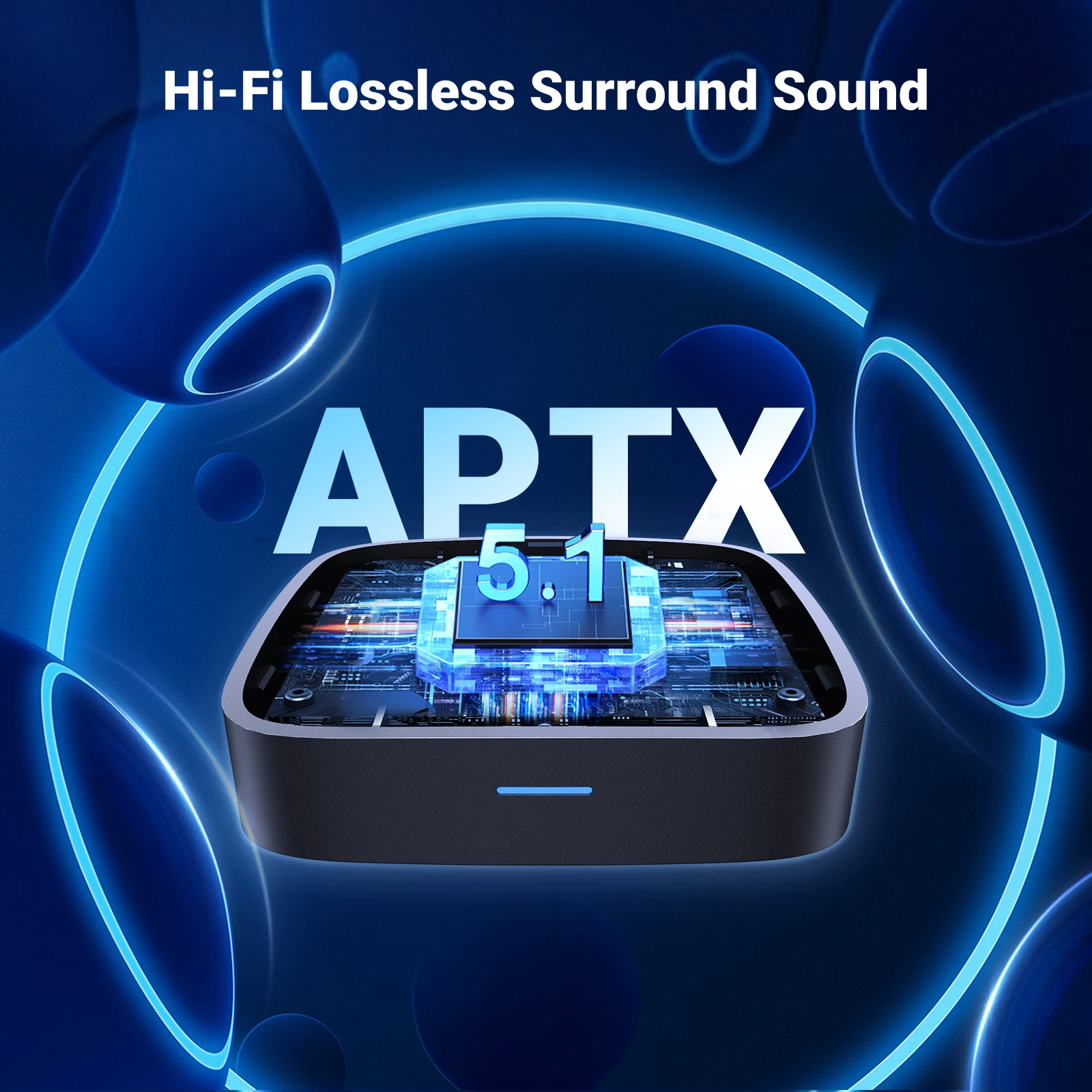 【RU】 UGREEN Bluetooth 5.1 Música inalámbrica Auido 3,5 mm RCA aptX HD Música de baja latencia Bluetooth 5.0 Sonido 3,5 mm 2RCA - imagen 3