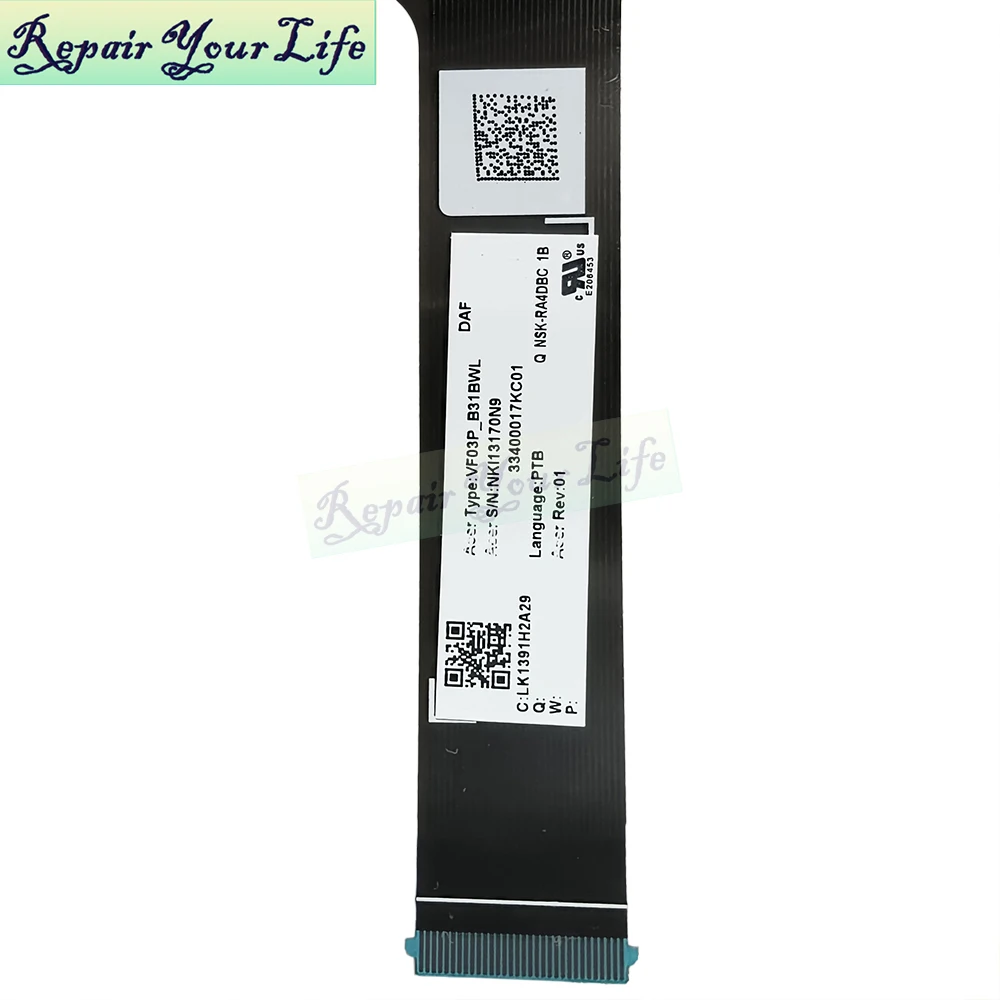 Teclado retroiluminado brasileño UA para Acer Swift 3 SF314-44 portátil PT-BR teclado brasileño ucraniano/ruso QF03P-B11BWL VF03P-B31BWL - imagen 5