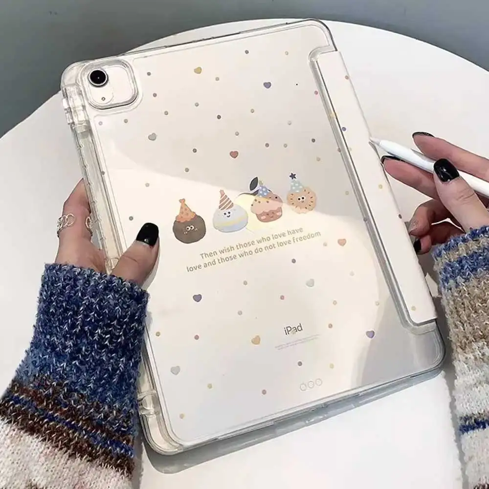 Funda tipo 3 + Y para iPad Air 11/13 M2 de 2025, funda para iPad de 10. a generación y 11 a A16, funda para iPad Pro11 13 Air4 5 Mini 6 7 con portalápices - imagen 4