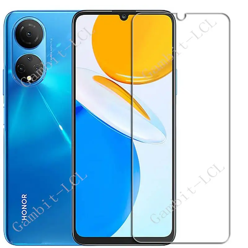 1-2 uds para Honor X5 X6 X6s X7 X8 X9 4G X10 X6a X7a Plus X8a 5G X30 X30i X40 GT X40i X50i película protectora de pantalla de vidrio templado - imagen 3