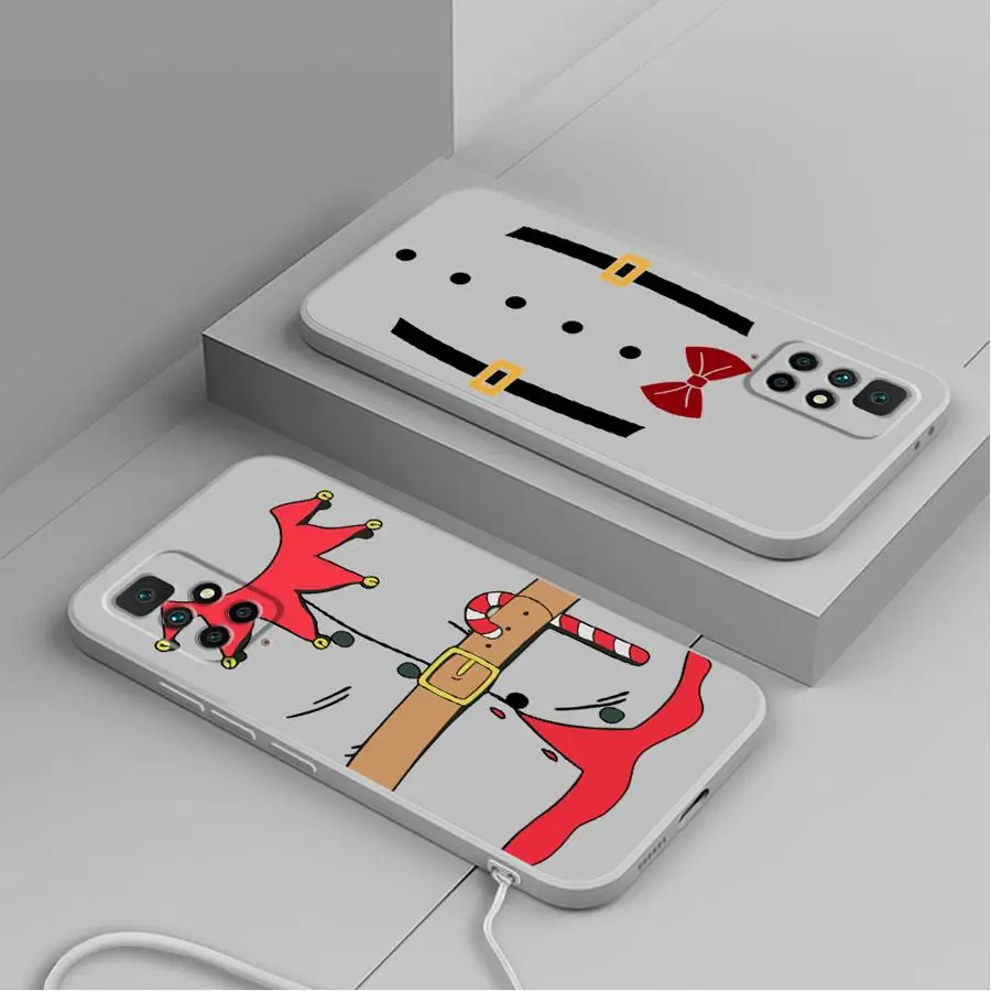 Funda de teléfono con elementos de ropa navideña, funda suave creativa para Xiaomi Redmi 12C 9 8 K60 A1 10 K40 13C A2 A3x 14C - imagen 4