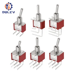 Interruptor Palanca 6mm 10A – Basculante Curva Lateral