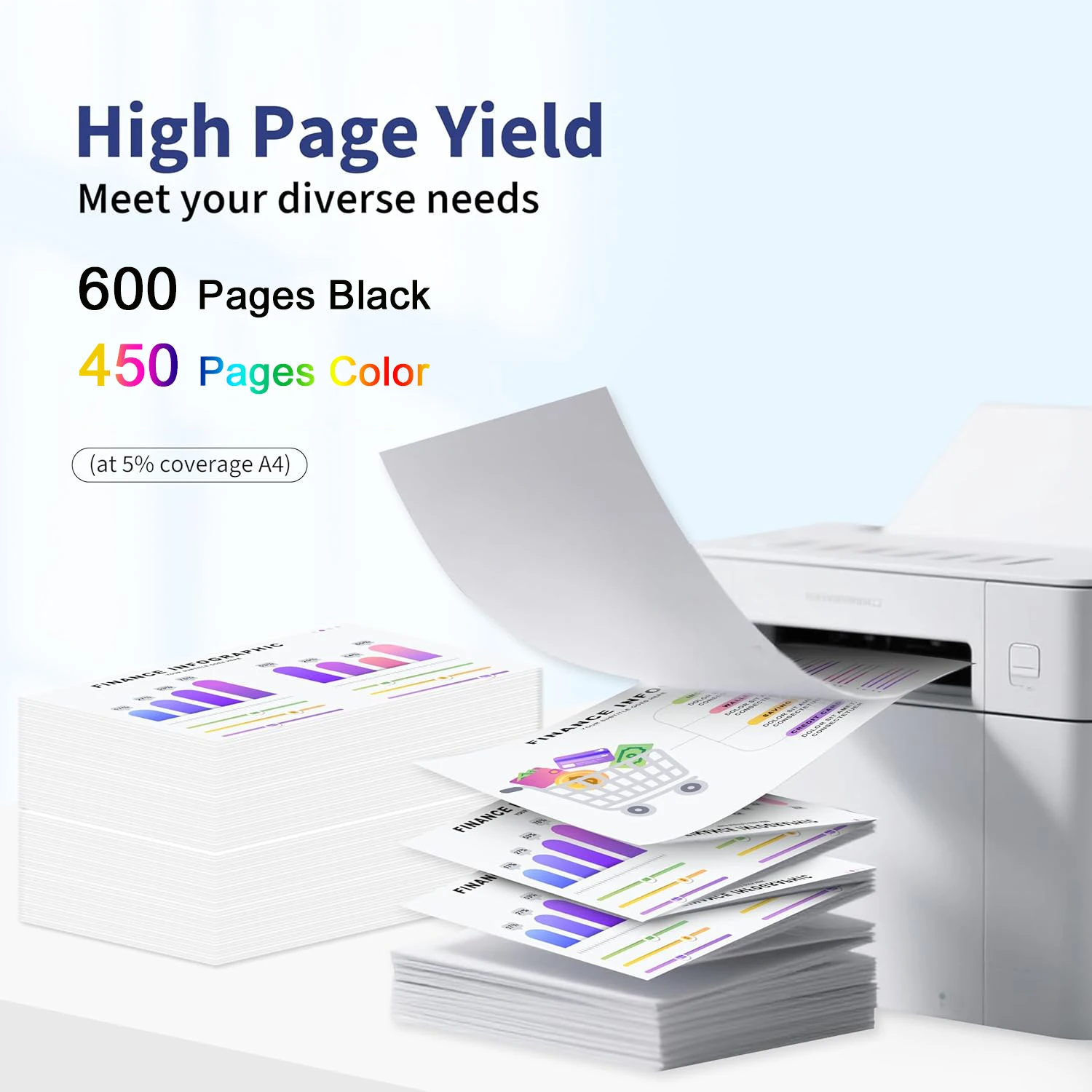 Einkshop PG-560 CL-561 XL Kit de recarga de cartuchos de tinta inteligentes para Canon PG560XL CL561XL para Canon Pixma TS5350 TS7450 TS5351 TS5352 - imagen 3