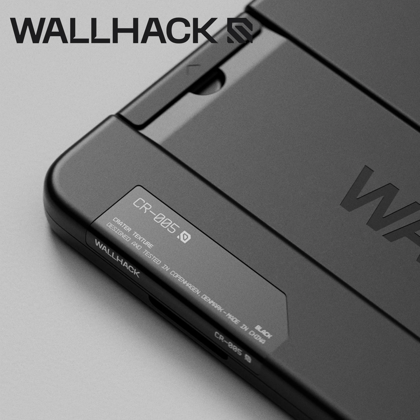 WALLHACK CR005 Alfombrilla de ratón de cristal de control 510X440 mm Alfombrilla de ratón de cristal profesional de deportes electrónicos de gran tamaño Original y genuino - imagen 5