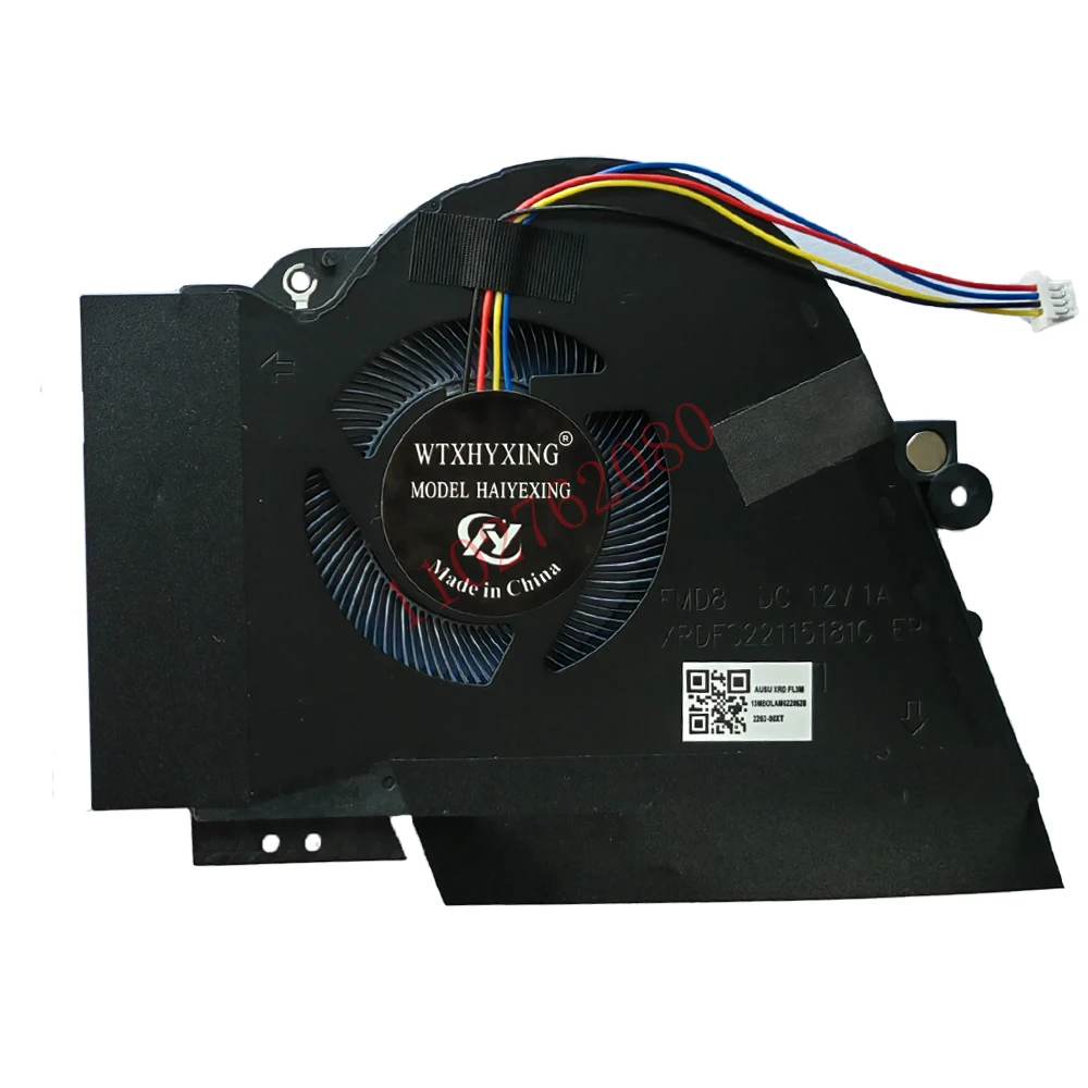 OEM nuevo reemplazo de CPU de ordenador portátil + ventilador de refrigeración GPU para ASUS ROG Zephyrus S Ice Blade 3s plus GX701 GX701G GX701LX Series 12V - imagen 5
