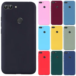 Huawei P Smart Case TPU silicona suave color caramelo contraportada funda de teléfono para Huawei P Smart 2018 FIG-LX1 PSmart Case